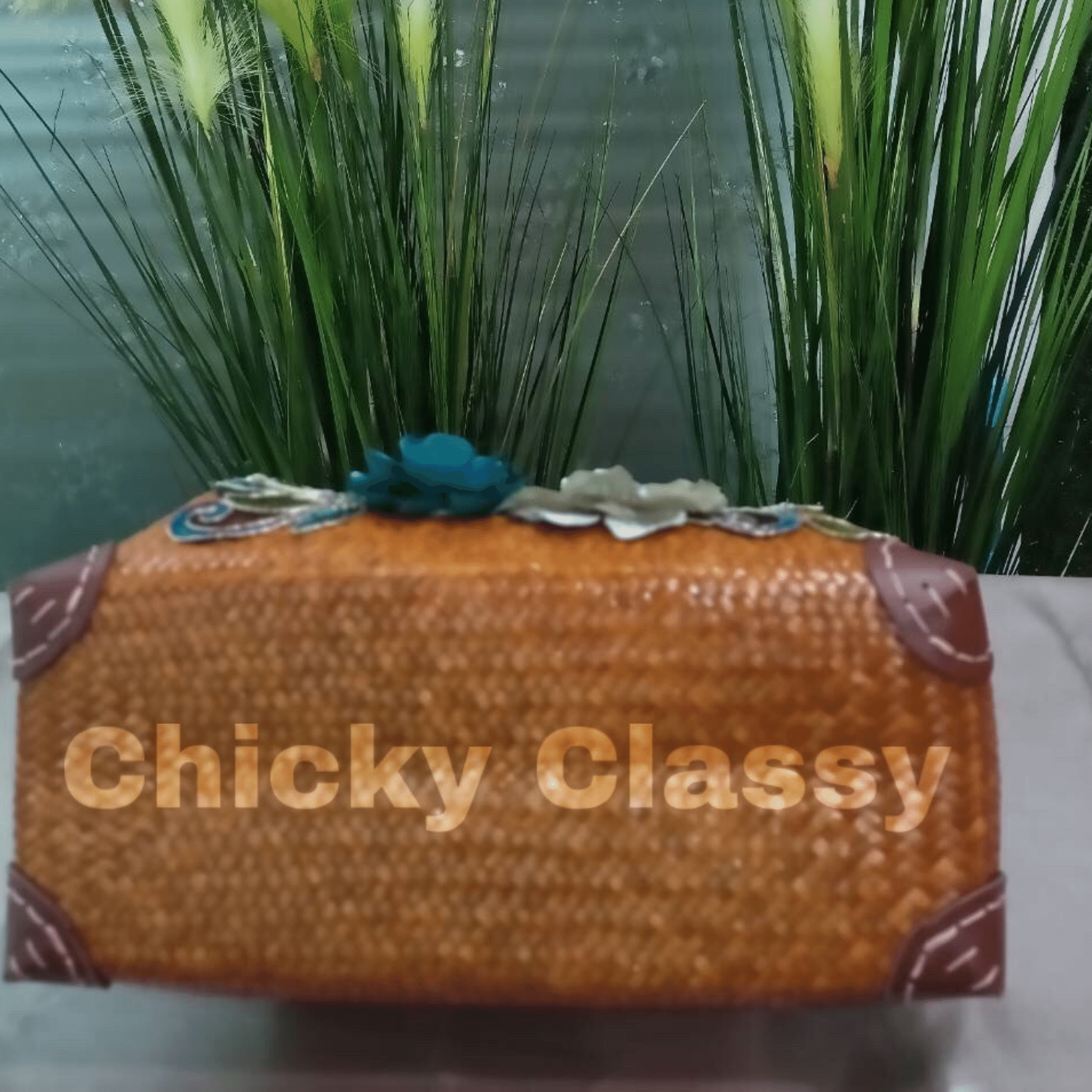I am cute chicky classy hand made bag