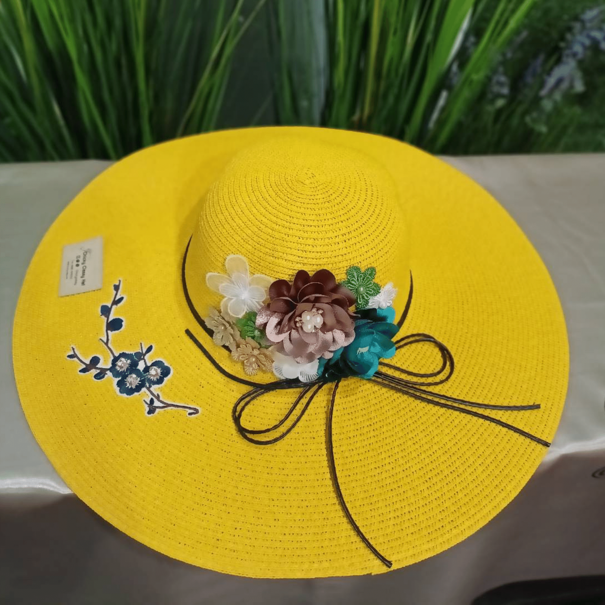 Classy summer beach wedding hats large size